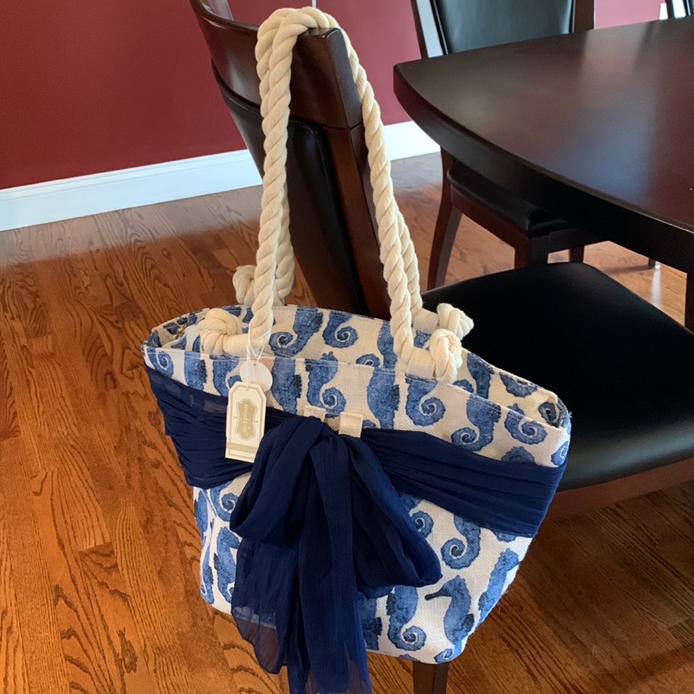 Mud Pie Saraong Tote BNWT